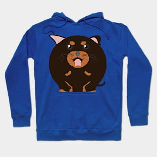 Sfurical round doberman dog Hoodie